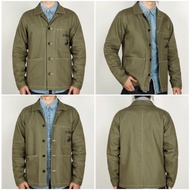 🔥แจ็คเก็ตวินเทจ USMC P44P41 แจ็คเก็ตทหารผ้าHBTรุ่นสามเป๋า