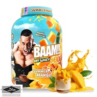 BAAM MY WHEY PROTEIN MAX 5 lb SUMMER MANGO (LIMITED)