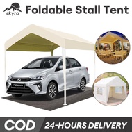Foldable Canopy Khemah Lipat Heavy Duty Gazebo Tent Thicken Outdoor Camping Bazaar Pasar Malam Niaga