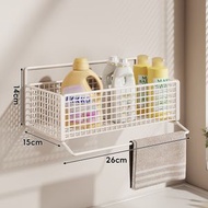 洗衣機置物架 家用上方洗衣液收納陽臺洗衣池牆上多功能置物架（快遞送貨上門）