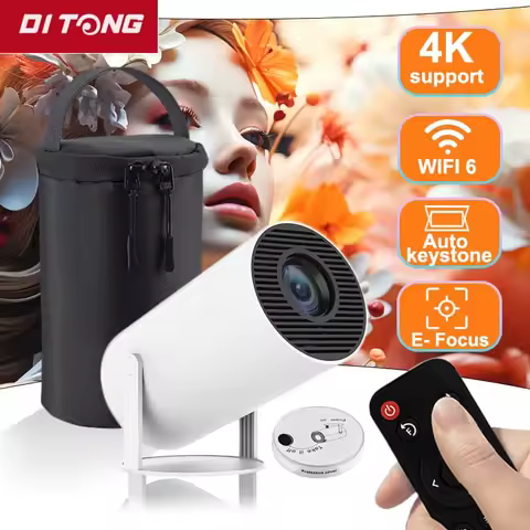 2025new DITONG HY300 pro new HD 4K Projector portatil Android LED Video Home Theater Cinema mini Pro