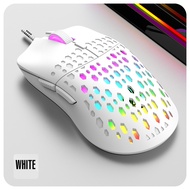 Zeus x Raiku G701 RGB Wired Gaming Mouse - Honeycomb Shell Design 4 Adjustable DPI Led Illumination