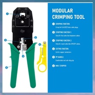 [hotkeystore.] RJ45 Crimping Tool RJ11 RJ45 Stripper Crimper Cutter Plier for 6P 8P RJ11 RJ12 RJ45 E
