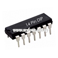 Integrated Circuit LM324N, LM324 IC Low Power Quad Operational Amplifier