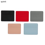 QUIM PU Leather Credit Cards Men Wallet RFID Blocking Slim Card for Case Business Gif