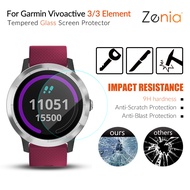 2pcs Full Screen Protector Film For Garmin Vivoactive 3 Element Watch HD 9H 2.5D Tempered Protective