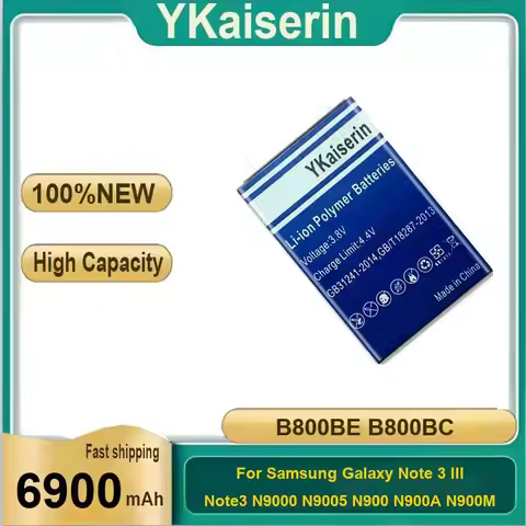 Mobile Phone Battery B800BE B800BC 6900Mah For Samsung Galaxy Note 3 Iii Note3 N9000 N9005 N900 N900