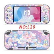 สติกเกอร์ติดผิวแบบคลุมเต็มตัวลายน่ารักน่ารักสำหรับ Nintendo Switch Lite สติ๊กเกอร์ฟิล์มป้องกันตัวป้องกันใช้ได้กับ Nintendo Switch Lite - Boys And Girls