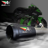 Austin Racing ท่อไอเสียสำหรับ KAWASAKI ZX10R 2010-2020 DE-CAT V3 150MM BLACK CERAMIC CAN