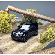 LCD 1:64 Black Defender 90 SUV ORV Sports Model Diecast Metal Car New Collection