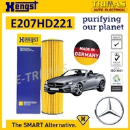 HENGST Oil Filter Mercedes-Benz SLK R172 Engine M271 Penapis Minyak Enjin E207H D221 271 180 05 09
