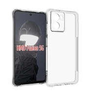 HMD Fusion Phone Case for HMD Fusion Pro Pulse+ Skyline Transparent Soft TPU Casing Anti-fall Back C