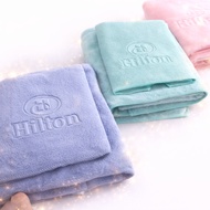 2in1 Soft Polyester Hilton Bath Towel (No Hilton Pouch Available)