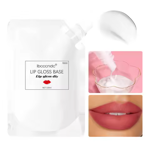 Make Lip Stain Lip Gloss Base Gel DIY Lipstick Raw Material Matte Transparent Clear Non-stick Cup Wa