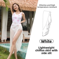 AquaPlay | Slit Bikini Cover-Up Skirt