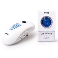 DOOR BELL V003A VOYE Wireless One to One Doorbell Music / Ding dong Sound adjustable Surface Mounted