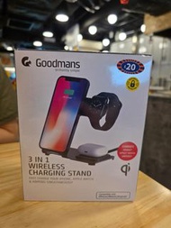 iPhone17、Apple Watch 和 AirPods 充電 Goodmans 3 合 1 無線充電座