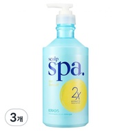 Kerasis Scalp Spa Dandruff Care Conditioner Aqua Blue, 3ea, 750ml - x 3ea