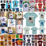 HIJAU KATUN MERAH Selling at a Loss Out of Stock Cotton t-shirts for boys 2-8 years old distro Thirt