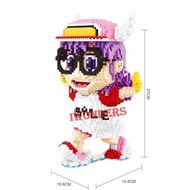 ชุดประกอบ Arale Dr.SLUMP Building Blocks สาวหุ่นยนต์ Nano Blocks series Creative DIY การศึกษาของเล่น