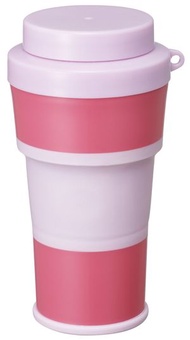 ISETO - 日本製 摺合杯 水壺 水樽 - 粉紅色