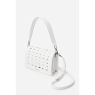 Ready Stock CNK Woven Flip Shoulder Bag