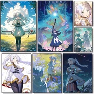 Anime "F-Frieren Beyond Journeys End-Mt" Cartoon Poster Print For Home, Living Room, Bedroom, Dining