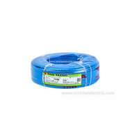 YAZAKI สายไฟ THW 4 sqmm YAZAKI THW 1 x 4 mm2 สายเมน สายแข็ง 1 x 4 sqmm YAZAKI ม้วนละ 100m รองรับมอก.