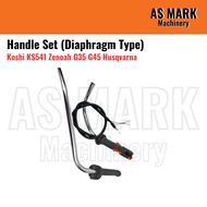 KS541 Handle Set Diaphragm Type Koshi KS541 Straight Shaft Brush Cutter Mesin Rumput Zenoah G35 G45 