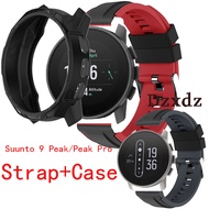 Suunto 9 Peak Pro Smart Watch Case Screen Protective Cover Shell Accessories For Suunto 9 Peak SmartWatch Band Silicone Strap Bracelet Watchband