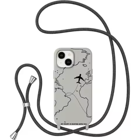 Flight Route Case For iPhone 17 16 15 Pro 14 13 12 11 Pro Max XR 7 8 Plus Shockproof Cover Protectiv
