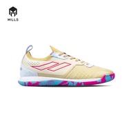 MILLS Sepatu Futsal Voltasala Pro Nemesis Beige / Pink / LT. Blue 9500909