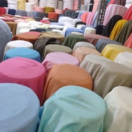 PLAIN COTTON LINEN FABRIC MATERIAL/ LINEN FABRIC PRICE PER 0.5 METER COTTON FABRIC LINEN FABRIC