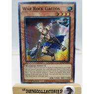 Yugioh! 1x War Rock Gactos 1st Edition READ DESCRIPTION