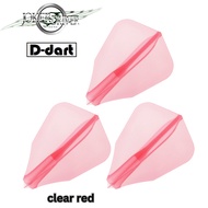 JOKER DRIVER DART FLIGHT - FF SHAPE ZERO FLIGHT DART FLYER (SAYAP DART PIN)
