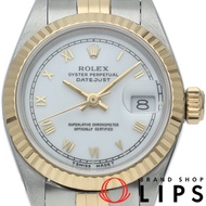 勞力士 Datejust 女士腕錶 69173(X) K18YG/SS 白色拋光 1991 年 極佳狀態 [二手]
