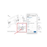 Steering Wire A/BAG NISSAN SLYPHY B17 PULSAR C12 TEANA L33 NAVARA D23 NOTE E12 B5554-3TU0A