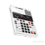 FUN Clear Acrylic Sampler Dust Cover for EP133K 0 II with a Contoured Profile Lift-Open Control Acce