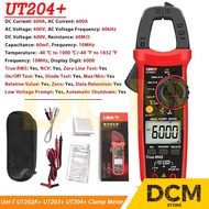 Uni-T UT202A+ UT203+ UT204+ Digital Clamp Meter Multimeter Tang Amper