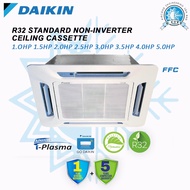 [READY STOCK] DAIKIN 1.0HP/1.5HP/2.0HP/2.5HP/3.0HP/3.5HP/4.0HP/5.0HP Non Inverted Ceiling Cassette