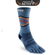 Injinji Trail Midweight Crew Socks - Lake