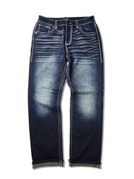 Loose Fit Straight Leg BKE Jeans American Retro Style plus Size Youth Casual Cotton Polyester Blend 