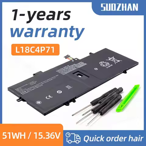 SUOZHAN L18M4P72 L18C4P71 L18L4P71 Laptop Battery for Lenovo X1 CARBON 2019, X1C 02DL006 SKB10K97644