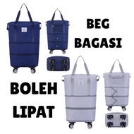 BEG TRAVEL / BEG BAGASI LIPAT / BEG MUDAH ALIH / BEG BAGASI KALIS AIR / TRAVEL LUGGAGE BAG
