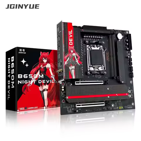 AM5 Motherboard DDR5 96GB GAMING AMD B650 Chipset WiFi 6 PCIe 4.0 3x M.2 USB 3.2 Type-C 9000MHz for
