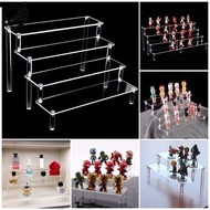 HXAcrylic Riser Acrylic Display Stand Riser Acrylic Toy Display Rack Acrylic Stand Display Figure Ri