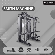VOSPRO Smith Machine Multifungsi Alat Olahraga Fitness Komersial