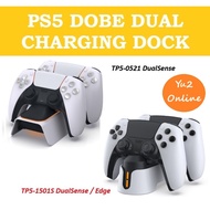 DOBE PS5 DualSense PS5 Edge Controller Dual Charging Dock Station