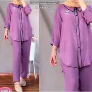 2023 WOMEN'S SUITS II GIGA LATEST MODERN SET II IAR FLOW PREMIUM CRINCLE PANTS SUITS IAR SHOPPING