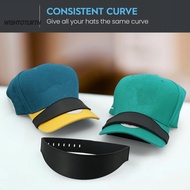 ☼WT Baseball Cap Brim Shaper Hat Brim Curver Hat Brim Bender Tool Easy Snap-on Silicone Shaper with 